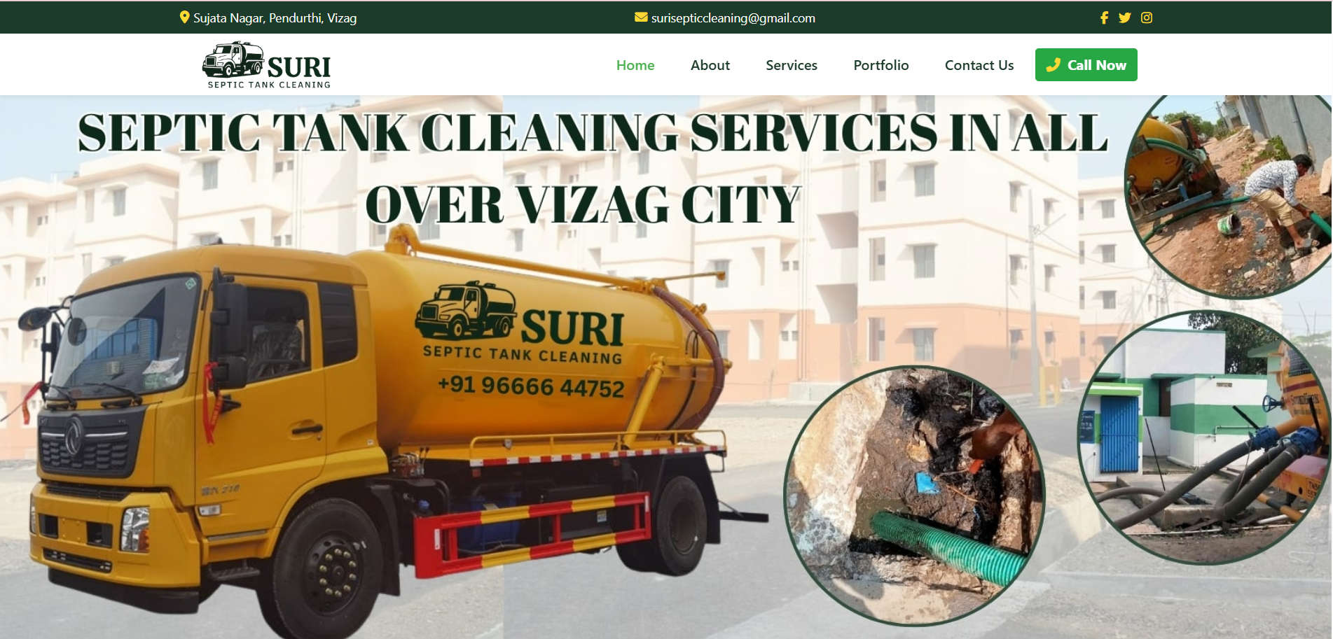 Suri Septic Tank Cleaning